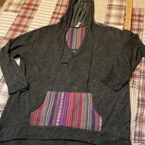 Pullover Aztec hoodie